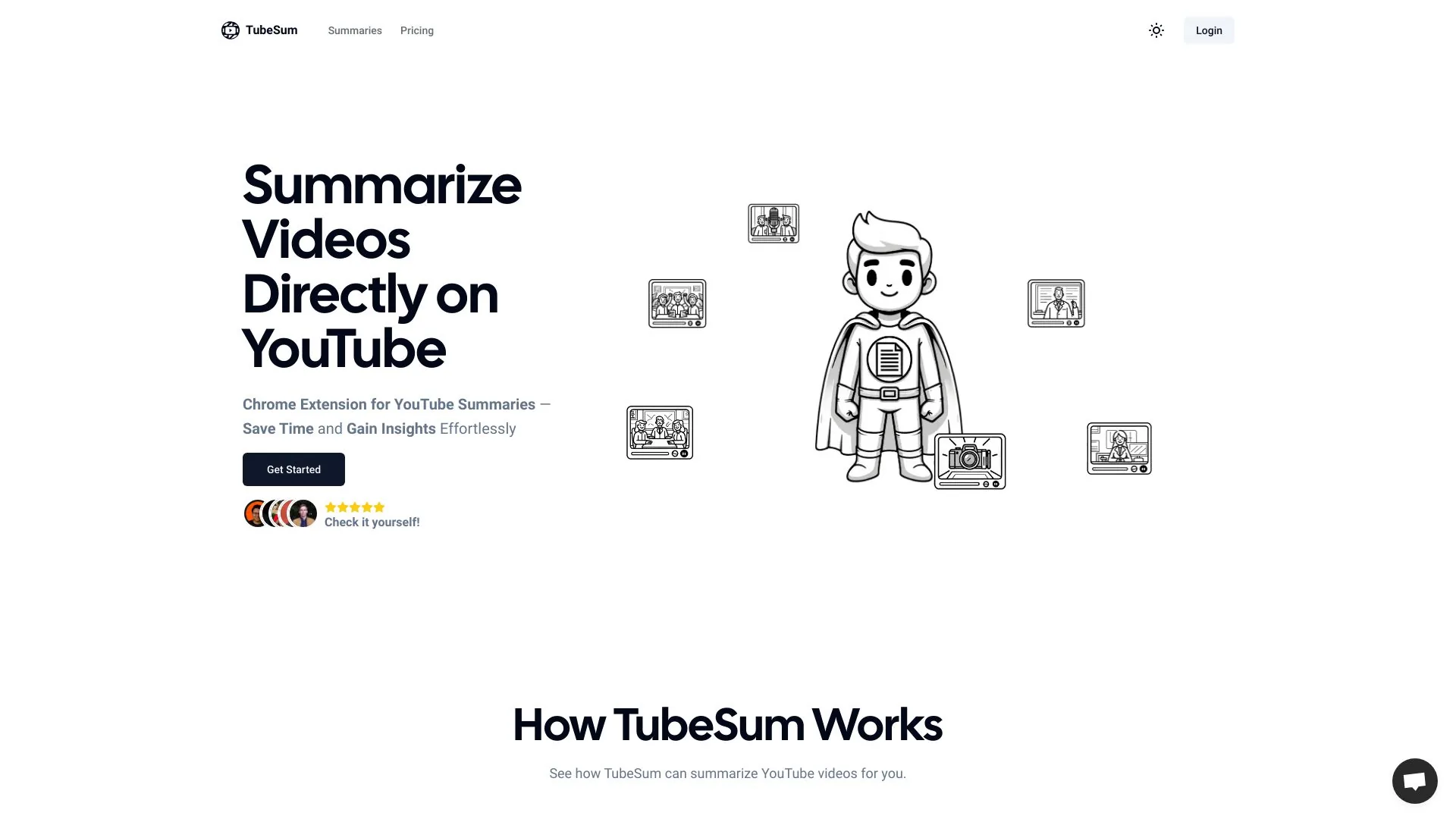 TubeSum screenshot