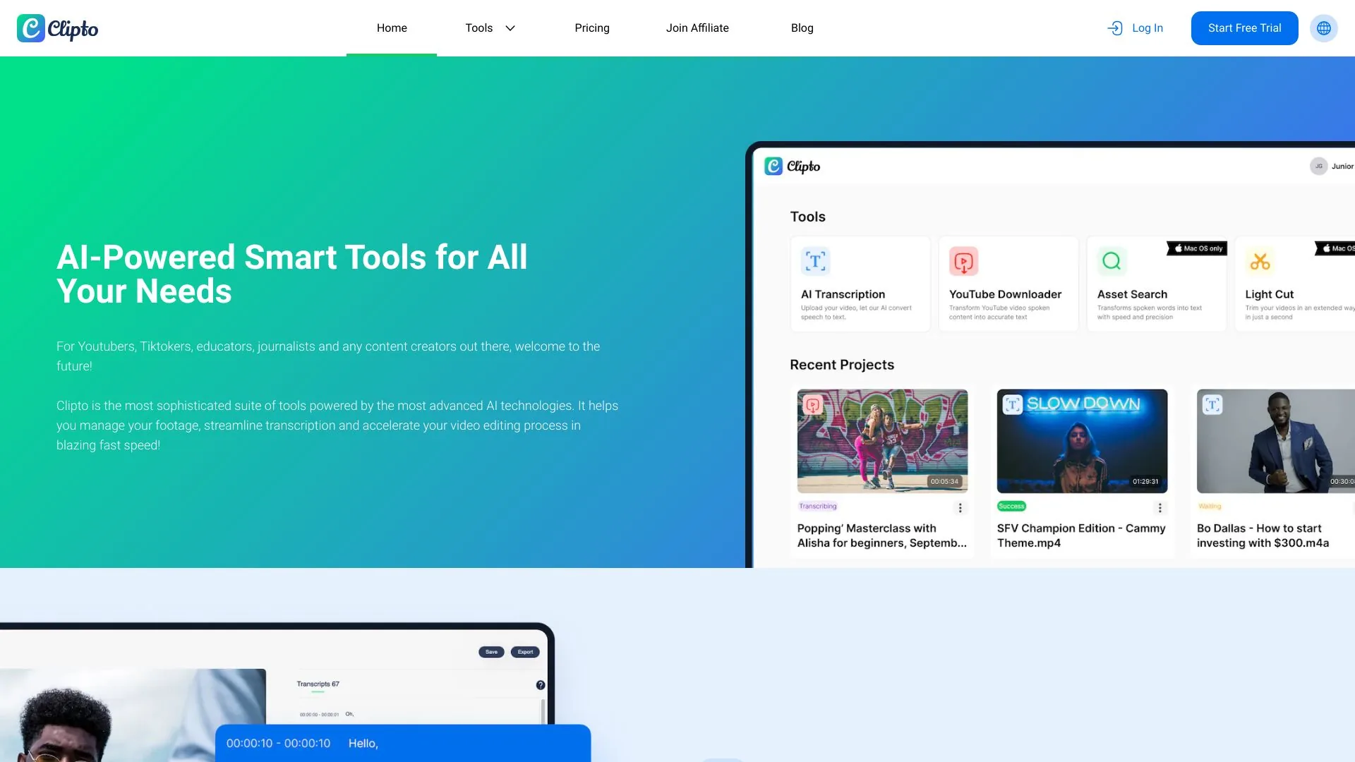 Clipto screenshot