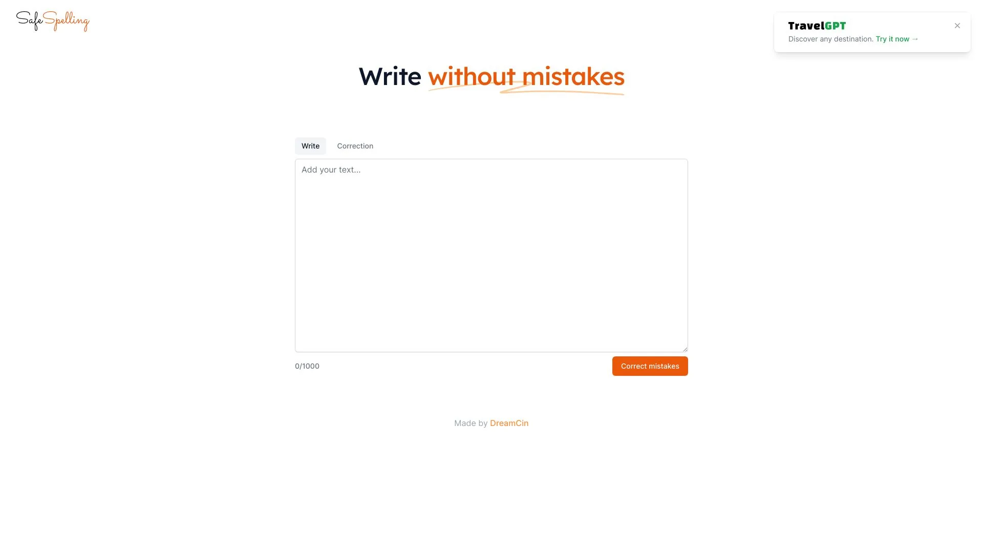 Safe Spelling screenshot