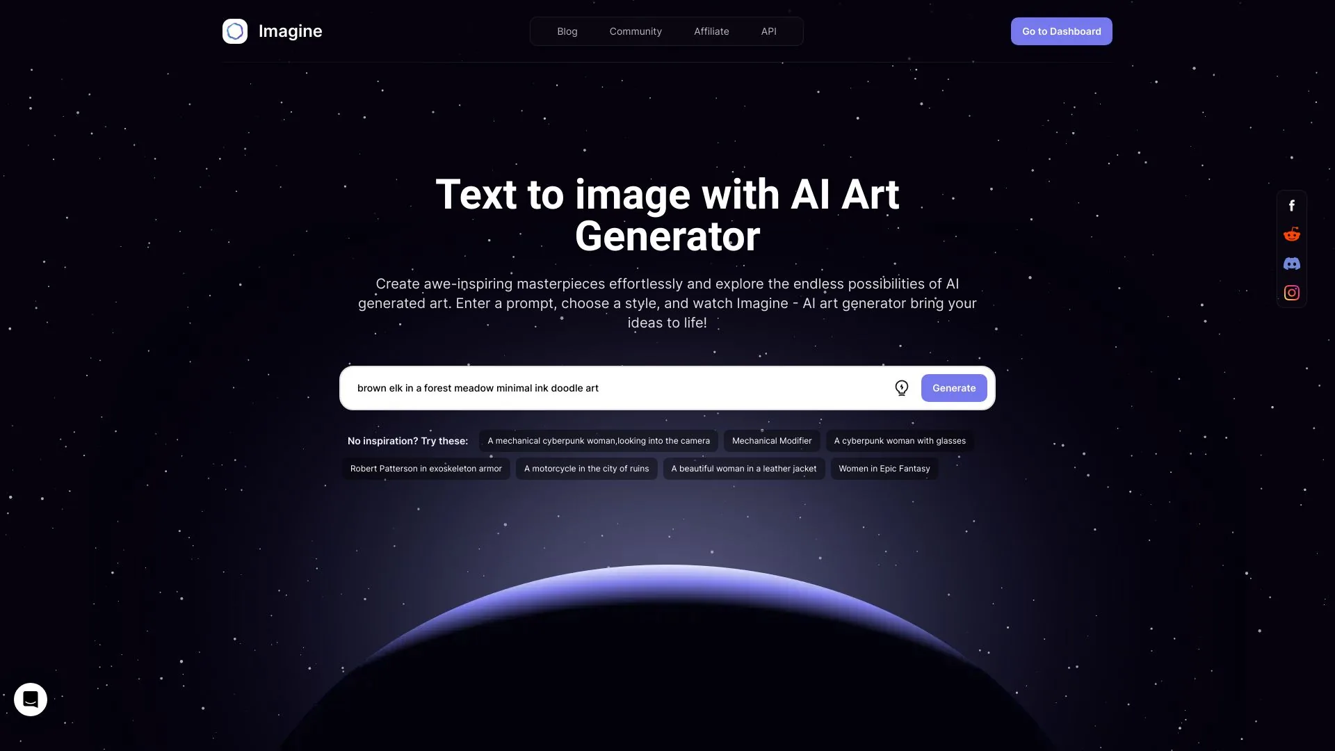 Imagine AI Art Generator screenshot