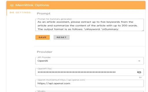 BookmarkAI screenshot