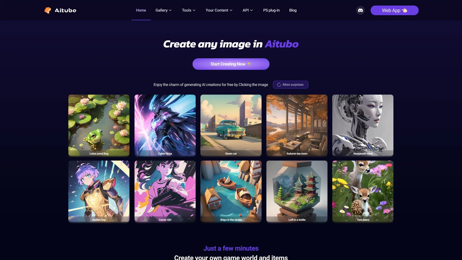 Aitubo screenshot