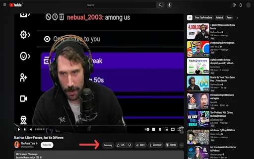 YTGPT screenshot
