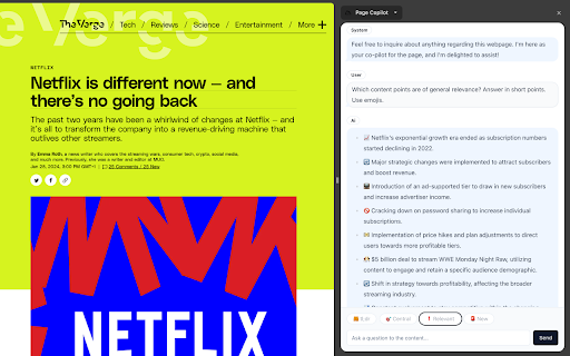 Page Copilot screenshot