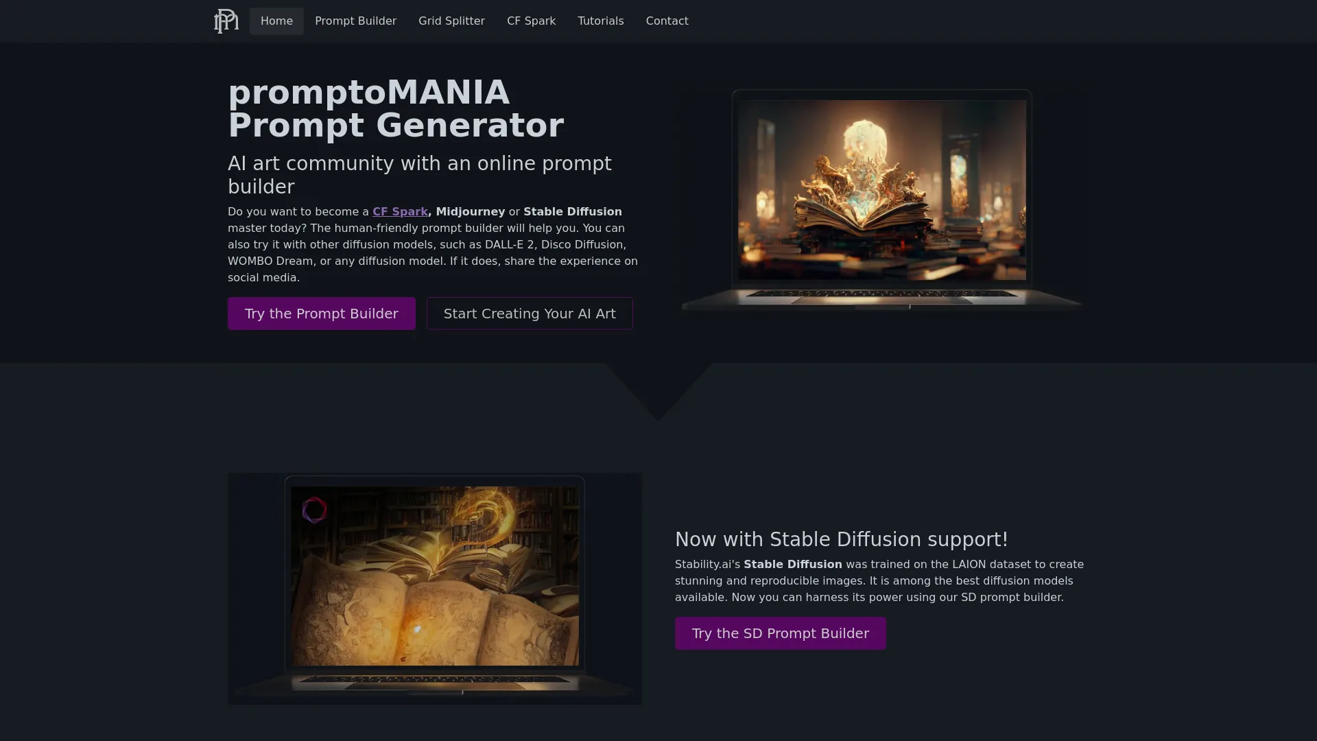 PromptoMANIA screenshot