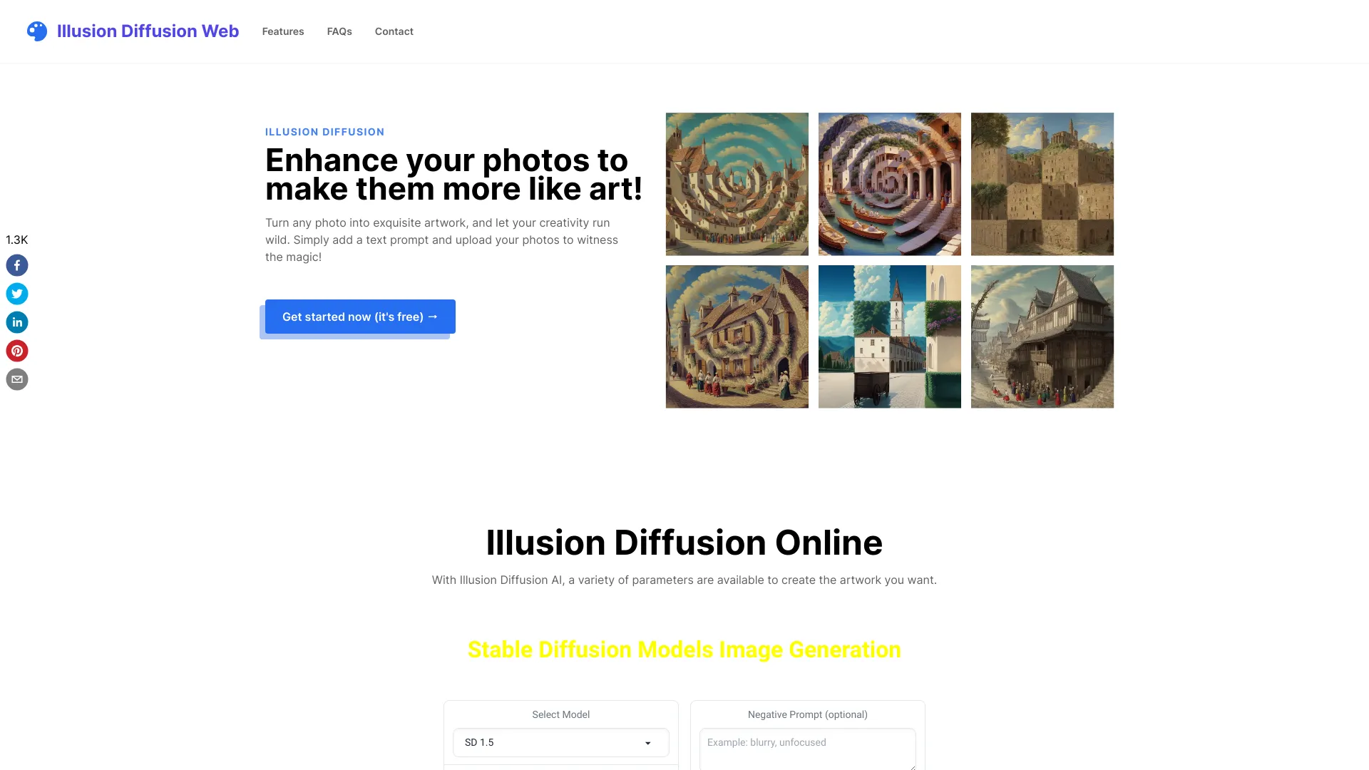 Illusion Diffusion screenshot