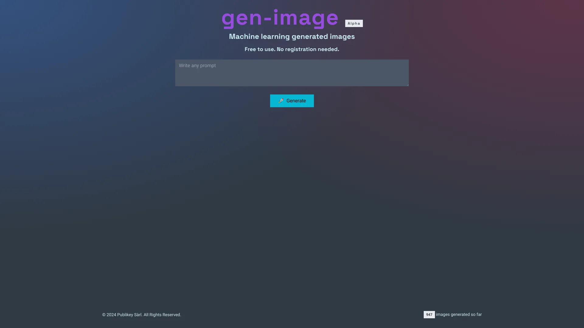 SDXL Image Generator screenshot