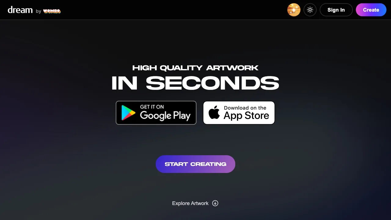 WOMBO screenshot