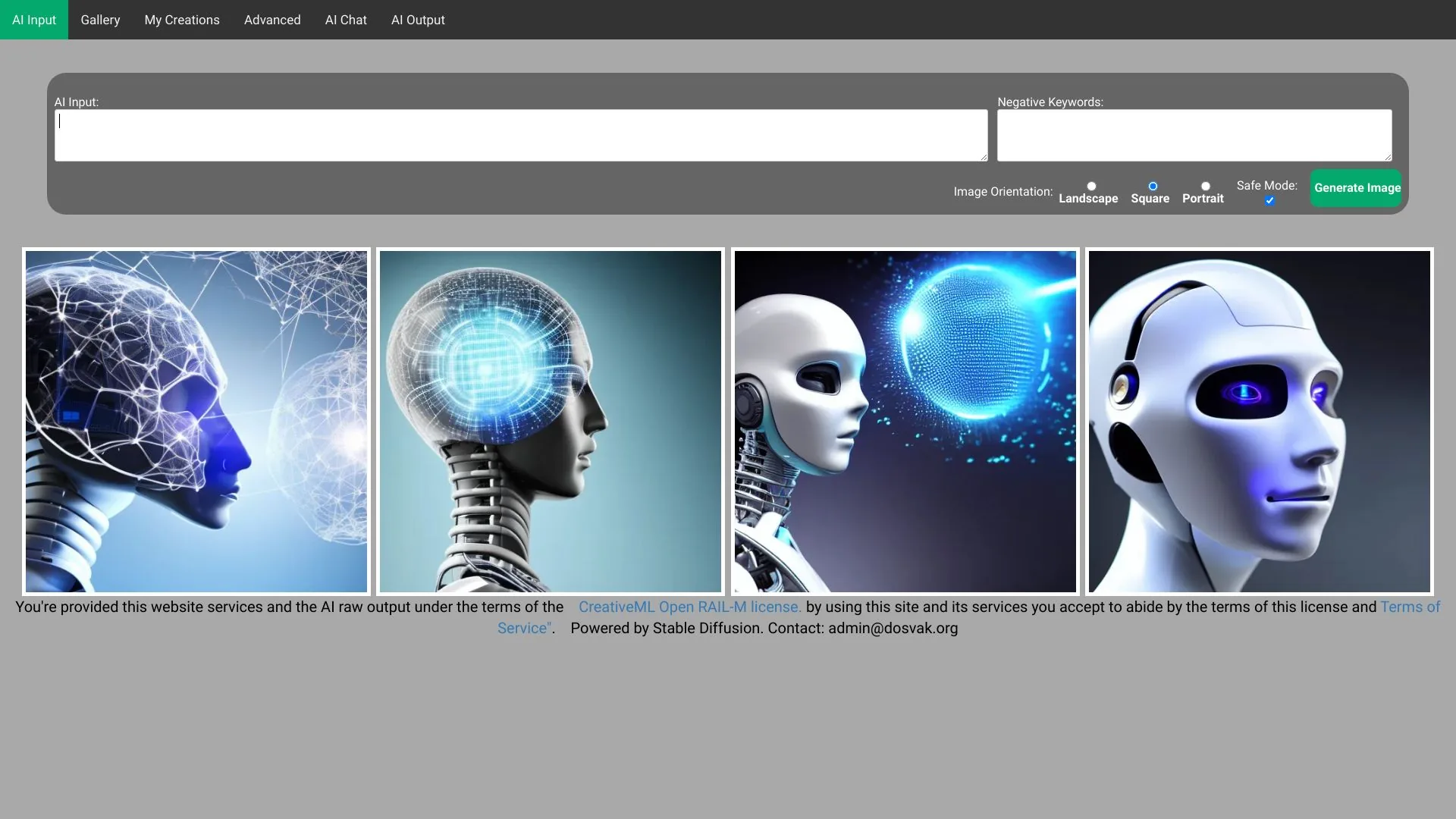 AI图像生成器 screenshot