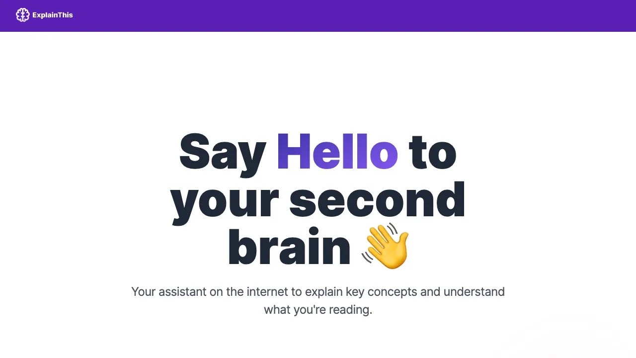 ExplainThis.AI screenshot