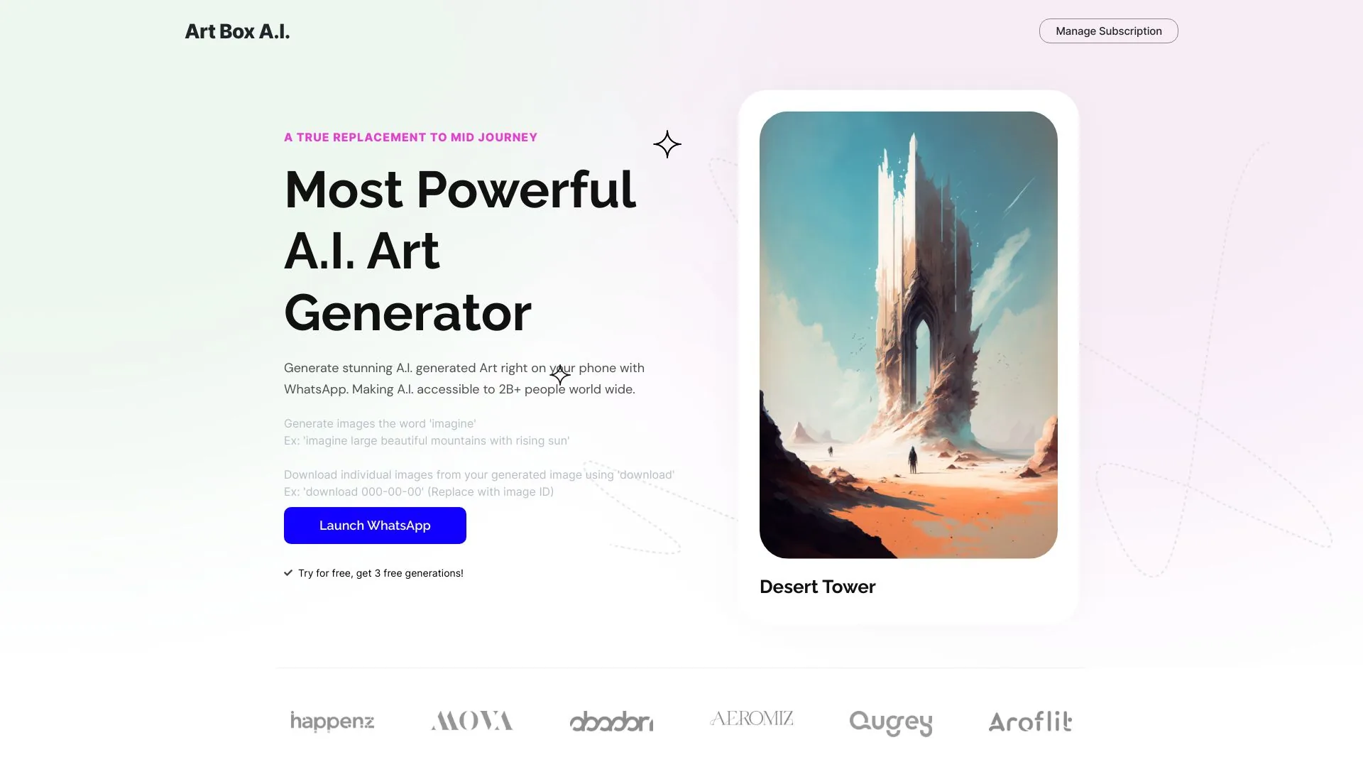 Art Box A.I. screenshot