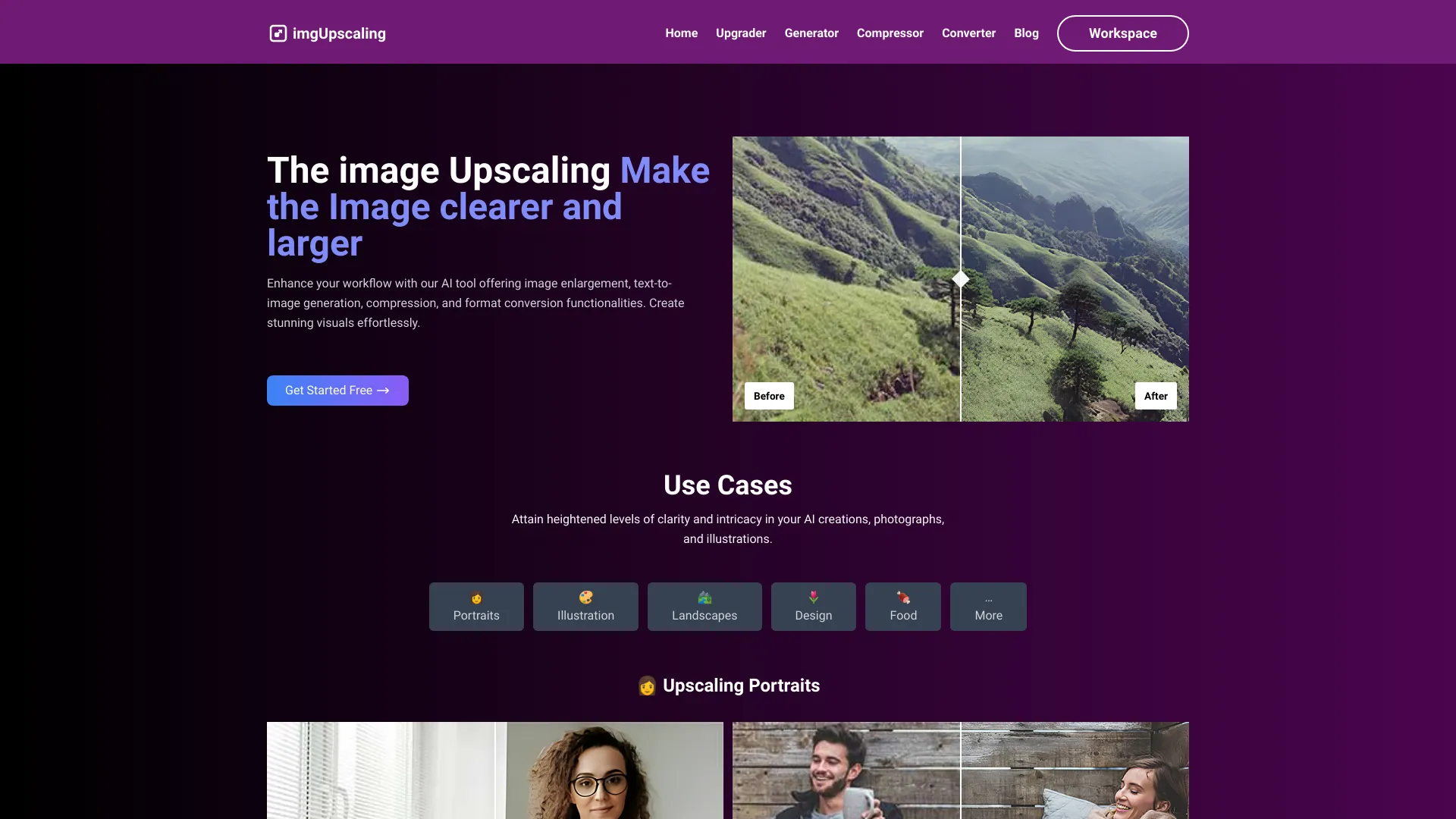 imgUpscaling screenshot