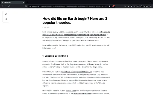 ArticleReader screenshot