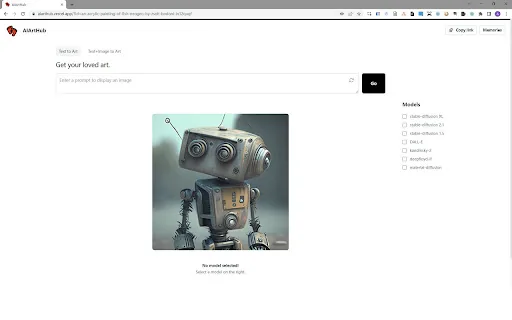 AIArtHub screenshot