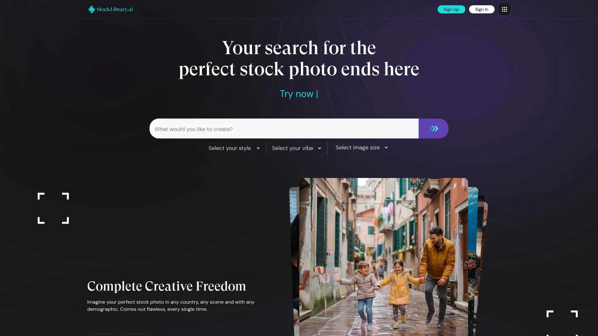 StockLibrary.ai screenshot