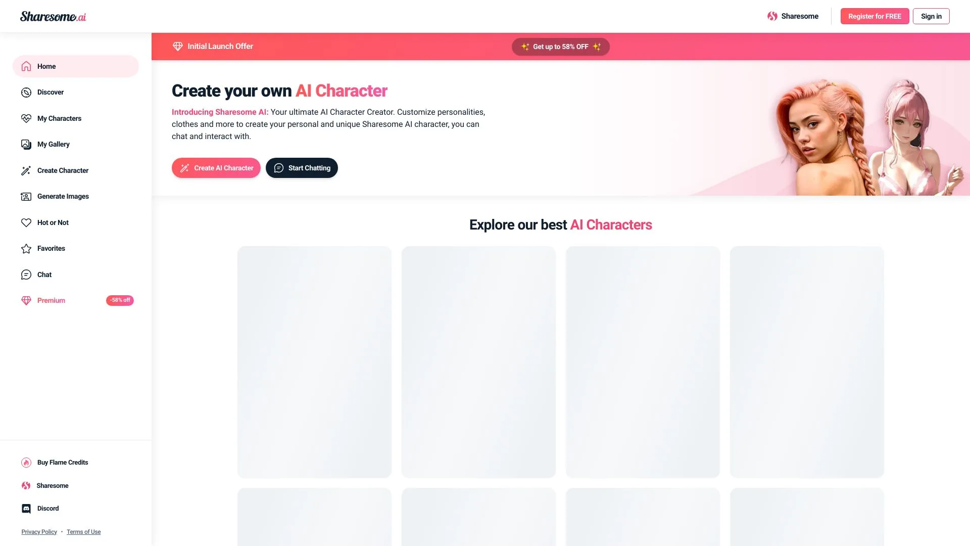 Sharesome AI screenshot