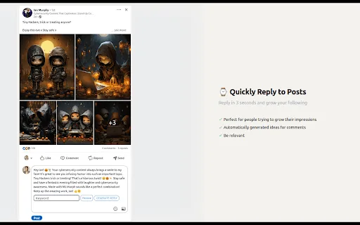 Social Media Assistant screenshot