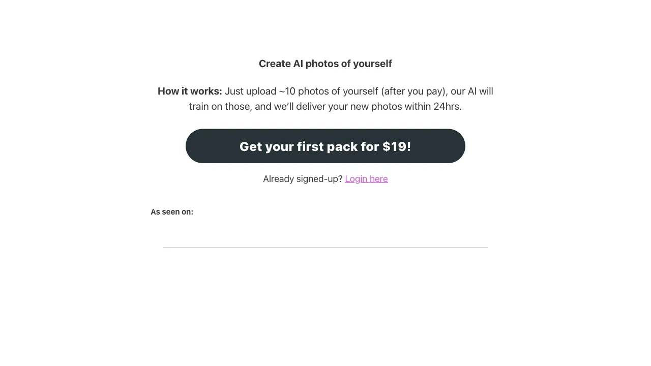 PhotoAI screenshot