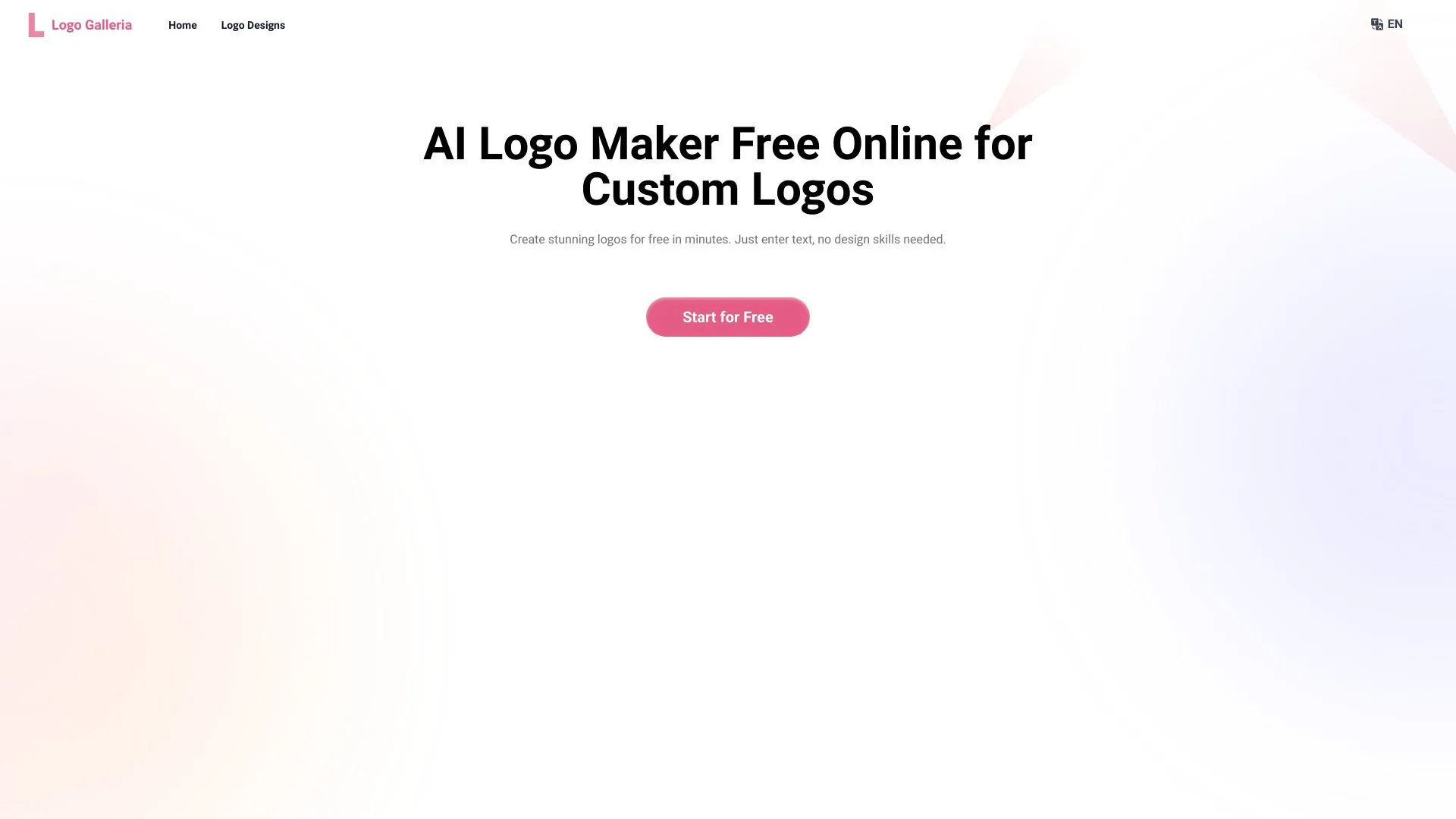 LogoGalleria : AI Logo Maker with Precision Free Online screenshot