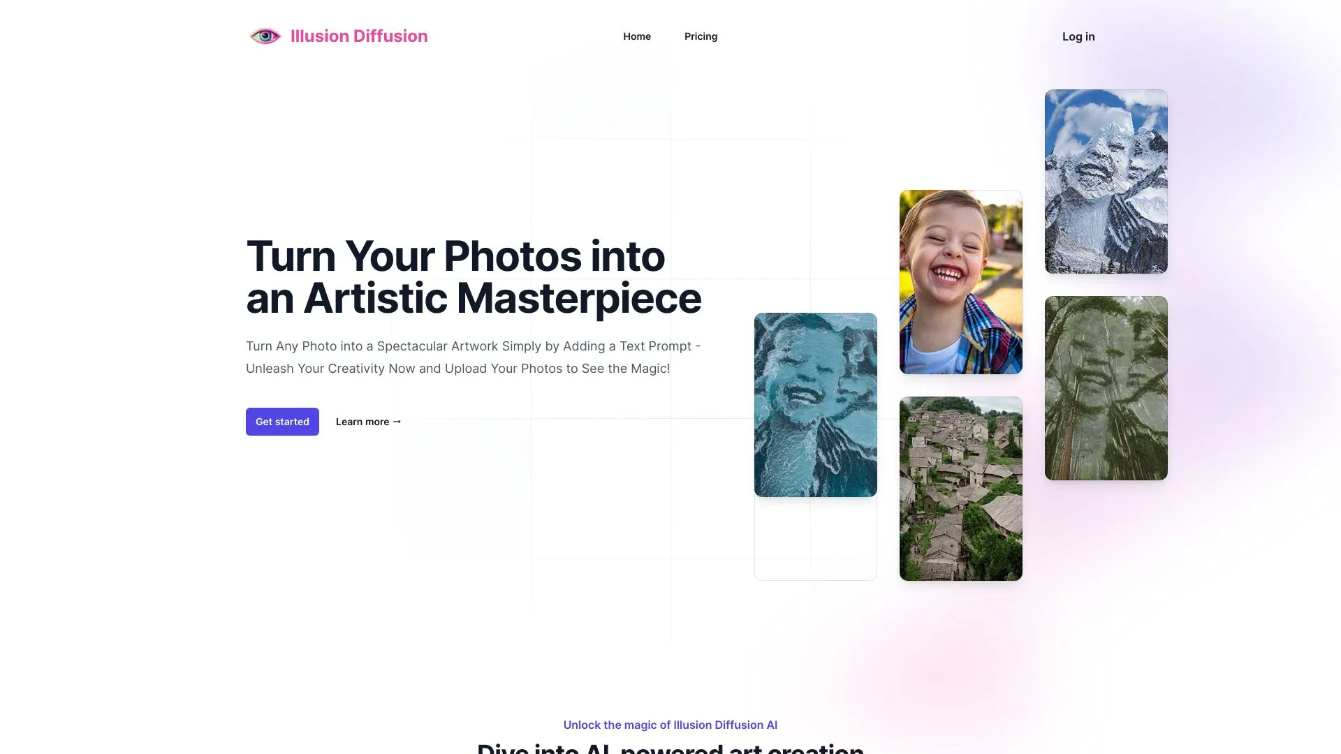 Illusion Diffusion AI Online screenshot