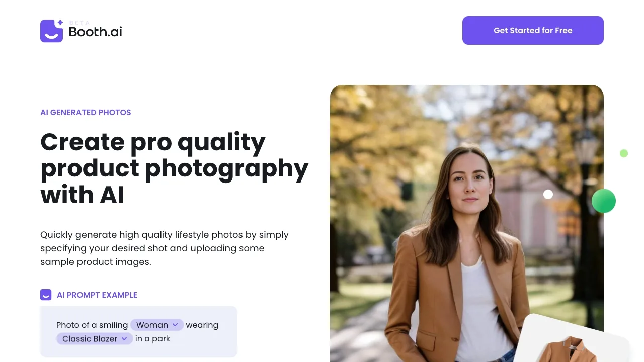 Booth.AI screenshot