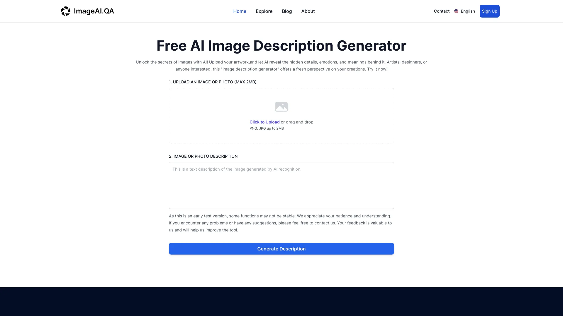 ImageAI.QA screenshot