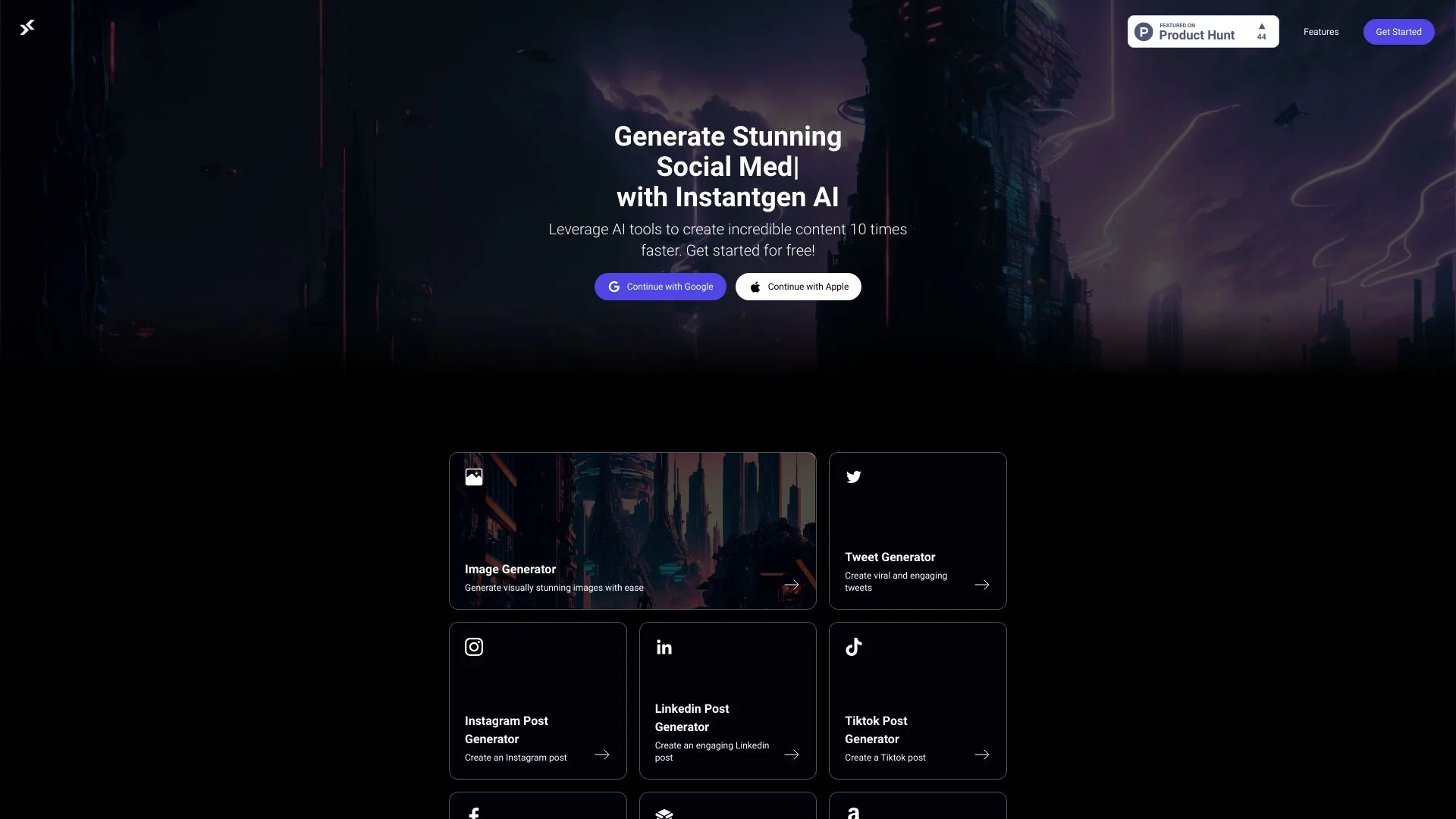 InstantGen.ai screenshot