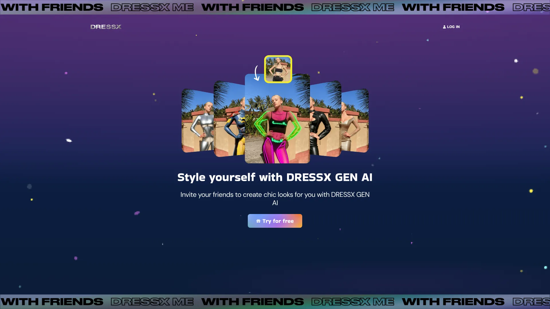 DRESSX GEN AI screenshot