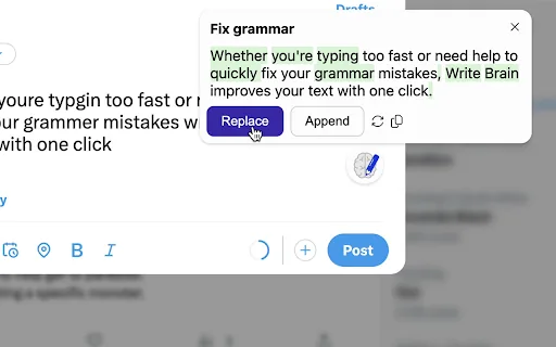 Write Brain screenshot