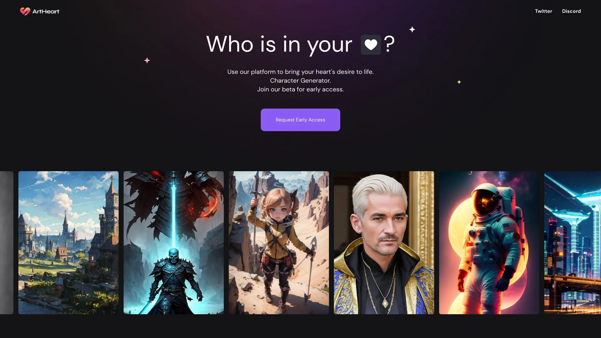 ArtHeart.ai screenshot