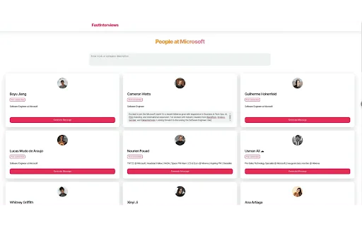 Linkedin Connection Generator screenshot