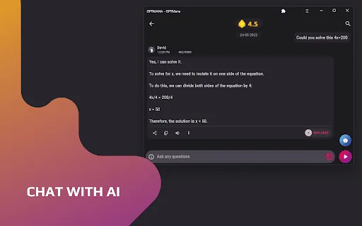 GPTMana screenshot