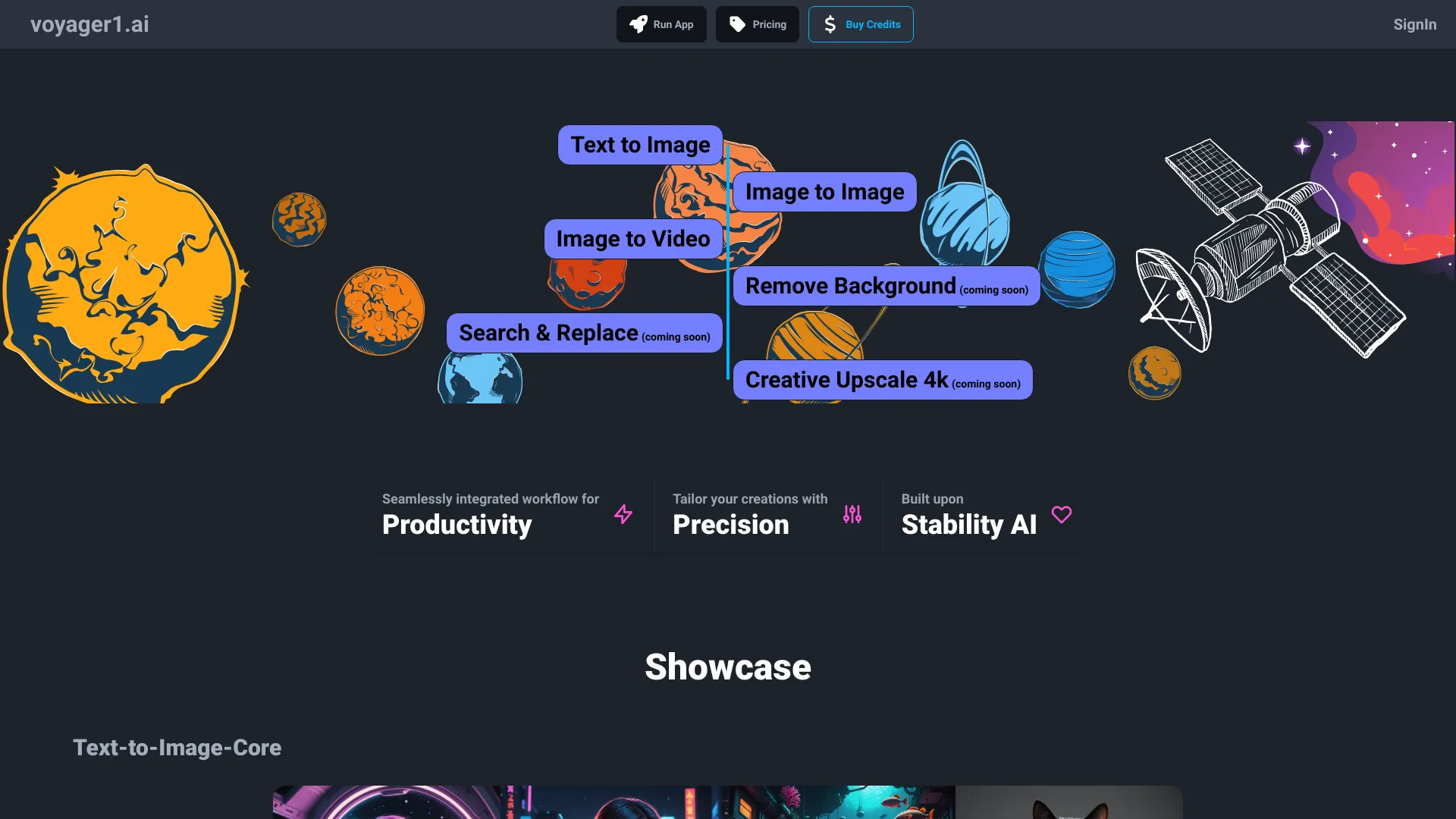 Voyager1 AI screenshot