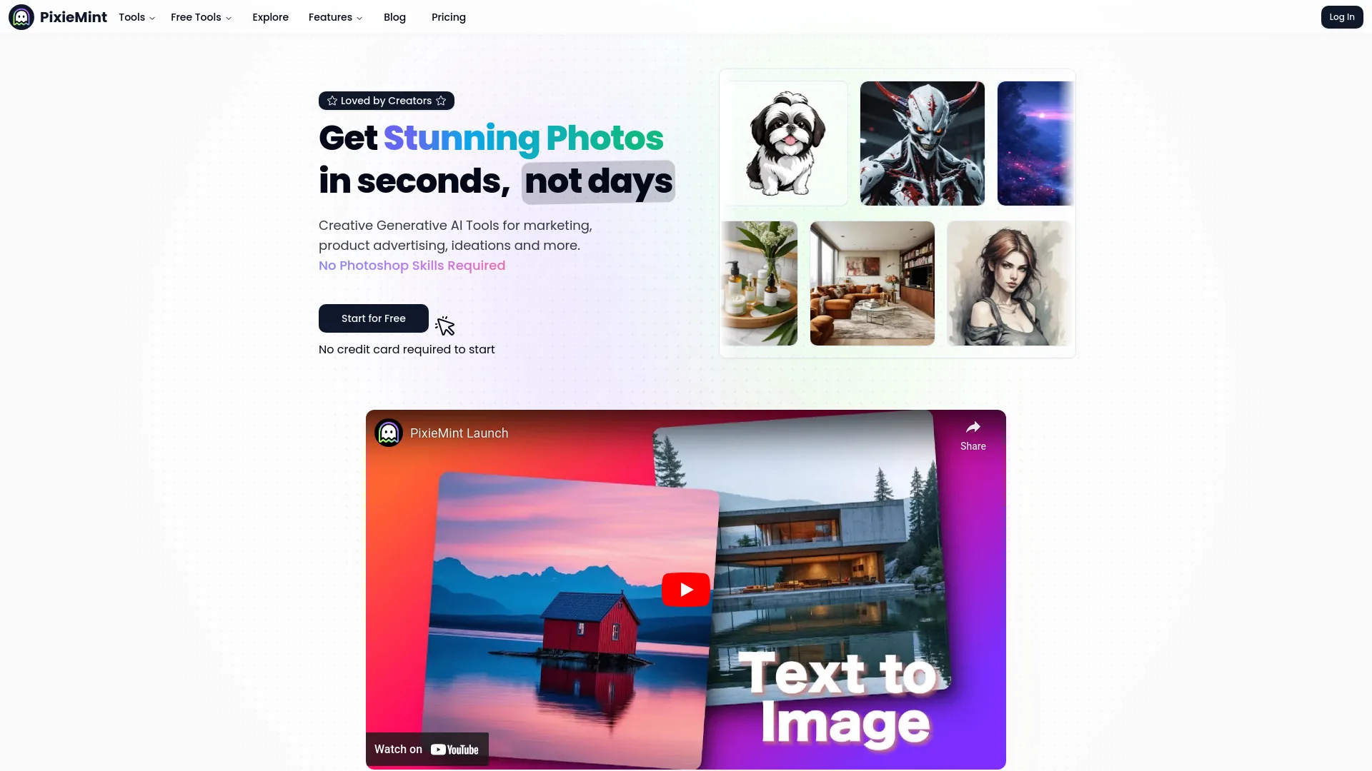 PixieMint screenshot
