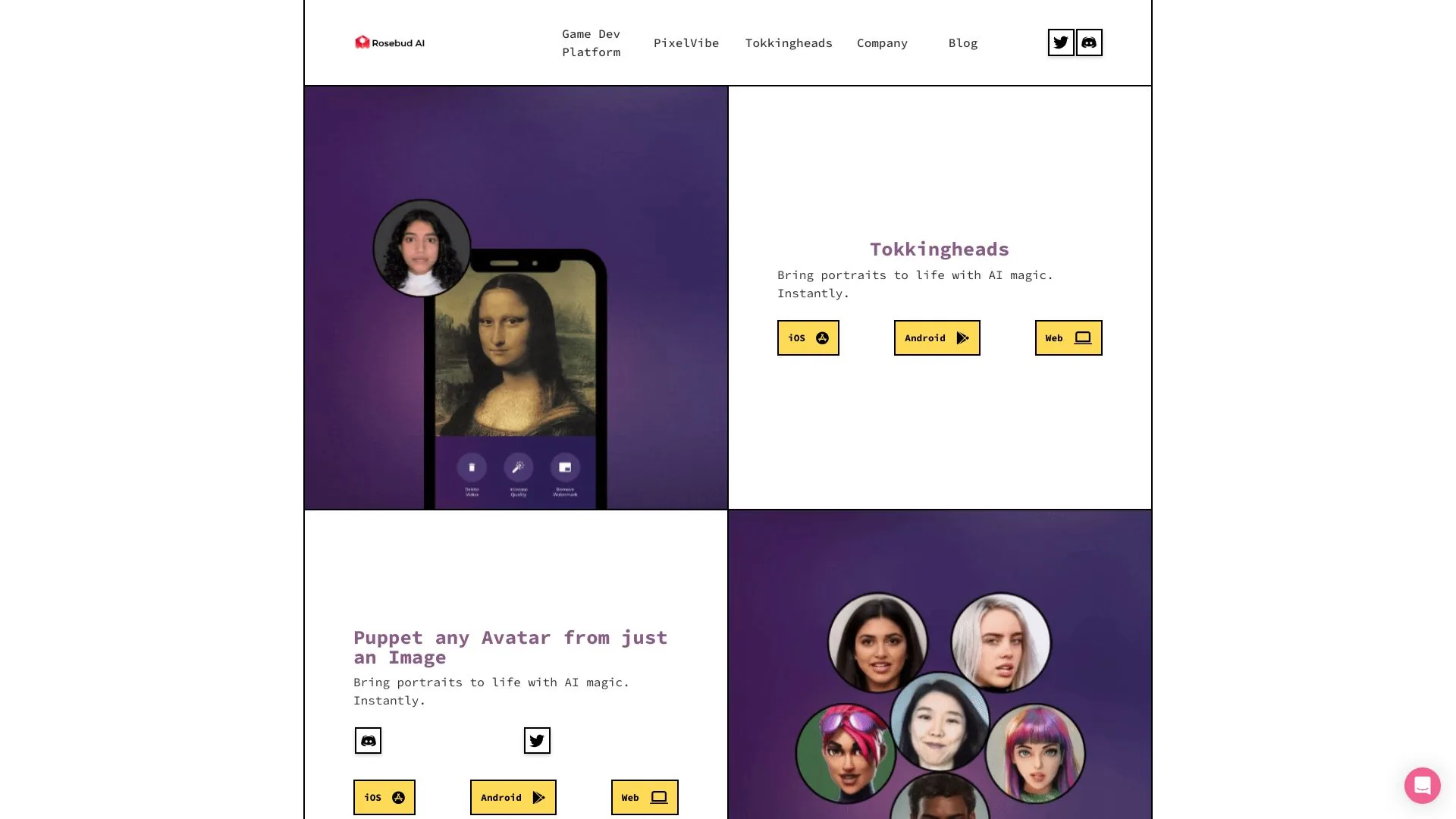 TokkingHeads screenshot