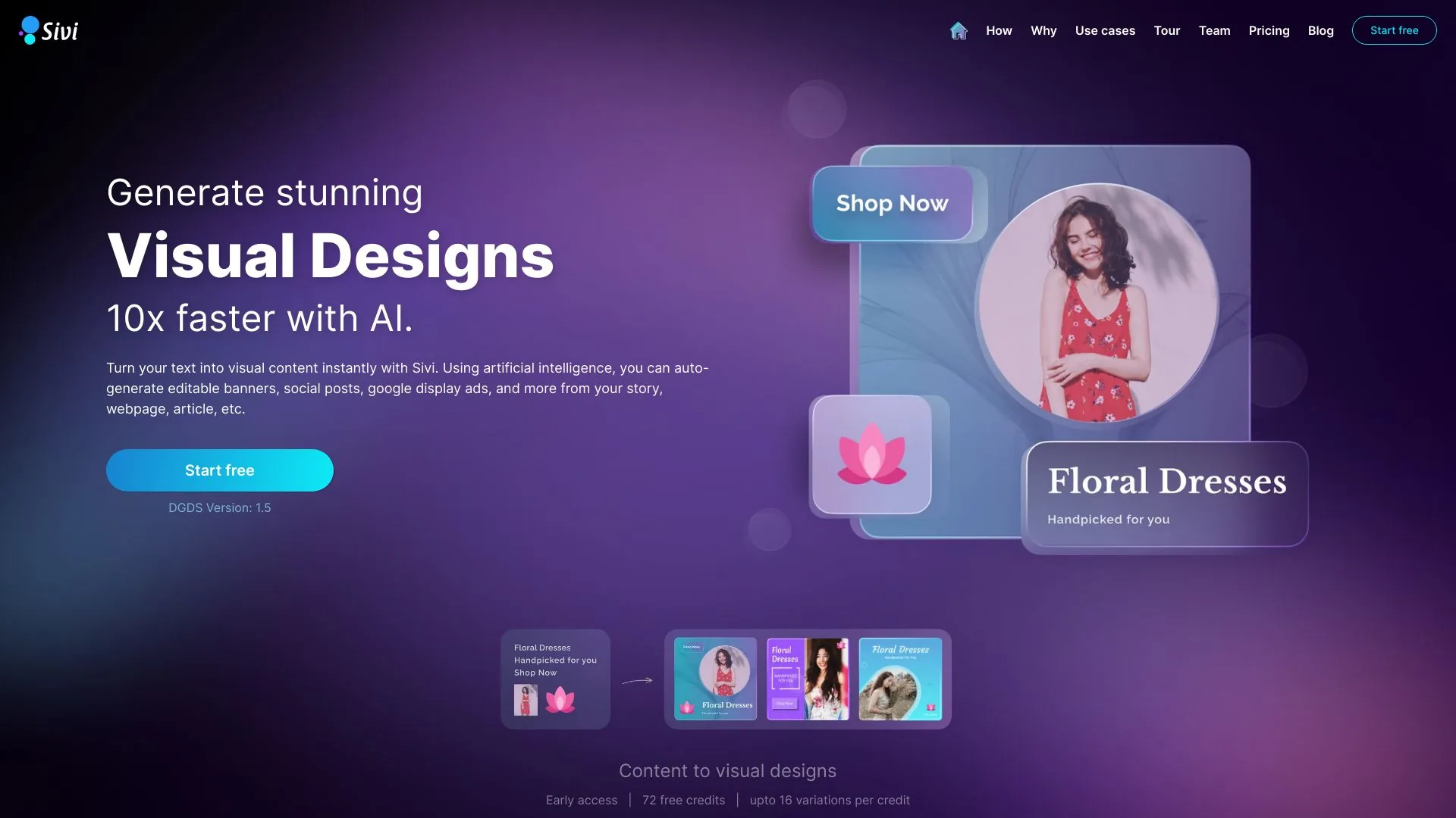Sivi AI - Generate Instant Designs screenshot