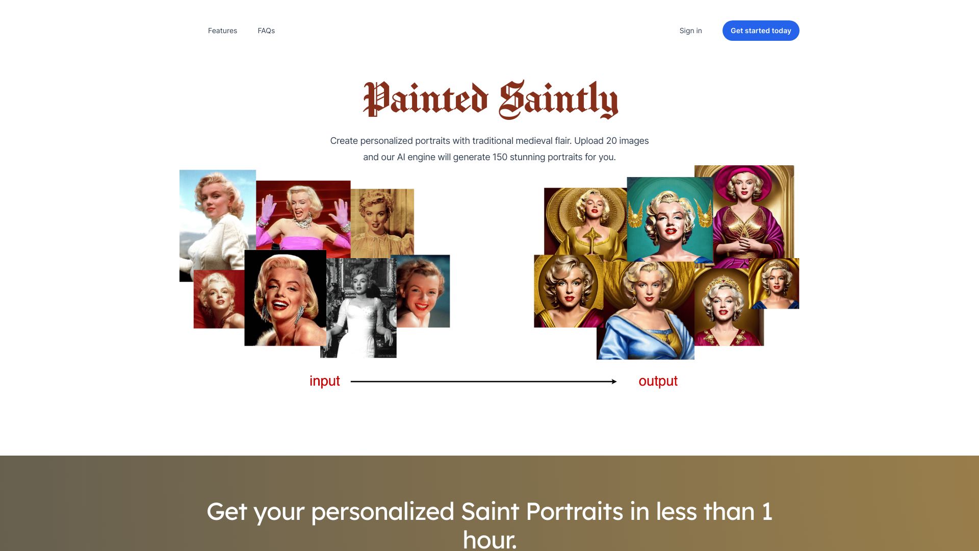 Painted Saintly screenshot