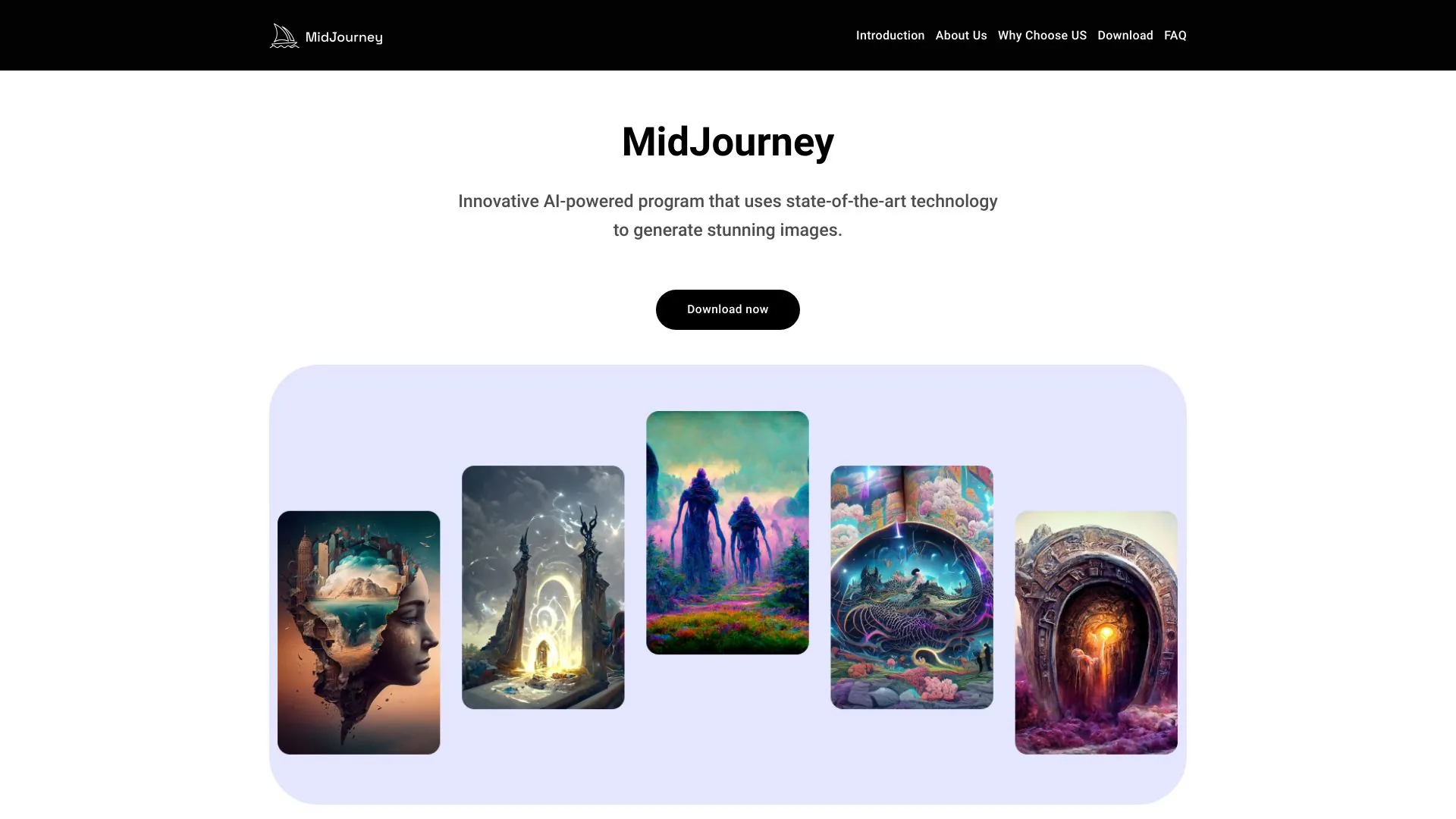 MidJourney screenshot