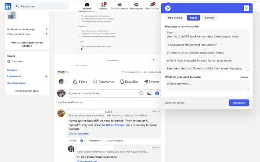 ChatGPT Copilot from Yooz screenshot