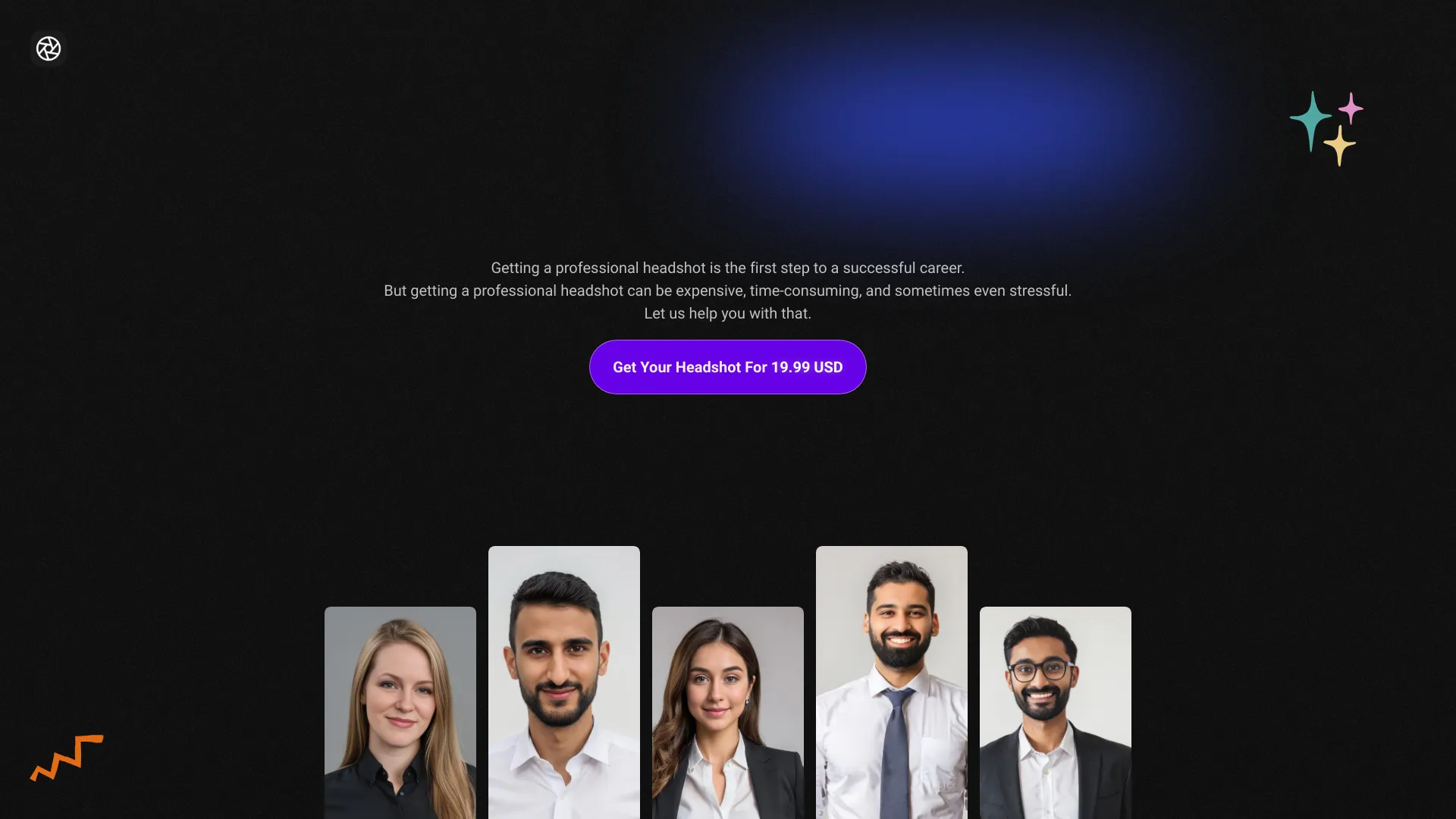 AI-Generated Professional Headshots screenshot