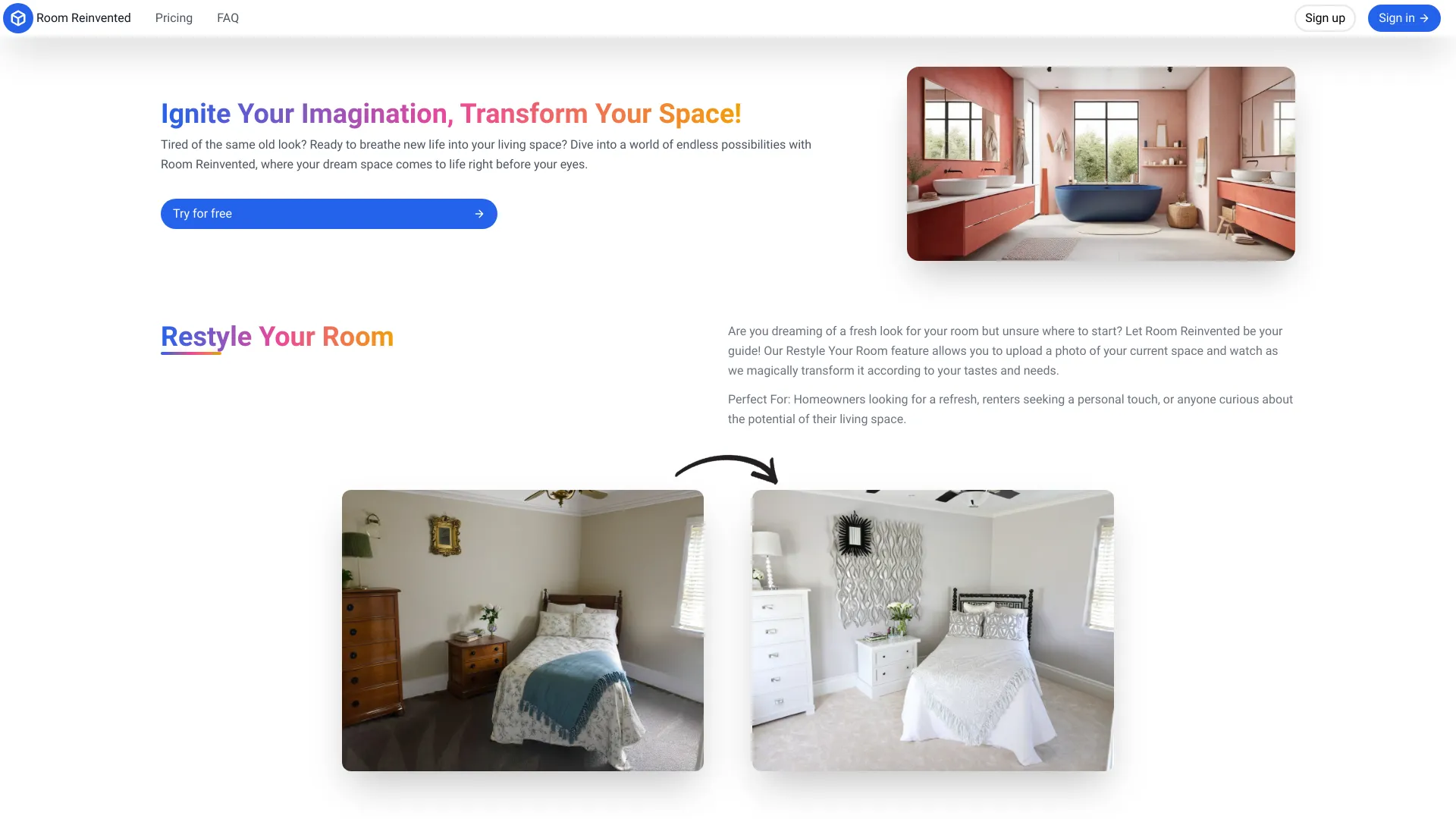 Room Reinvented screenshot