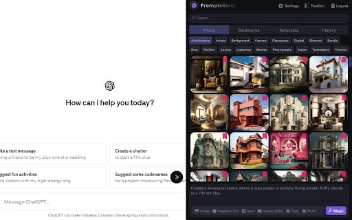 PromptsGenii screenshot