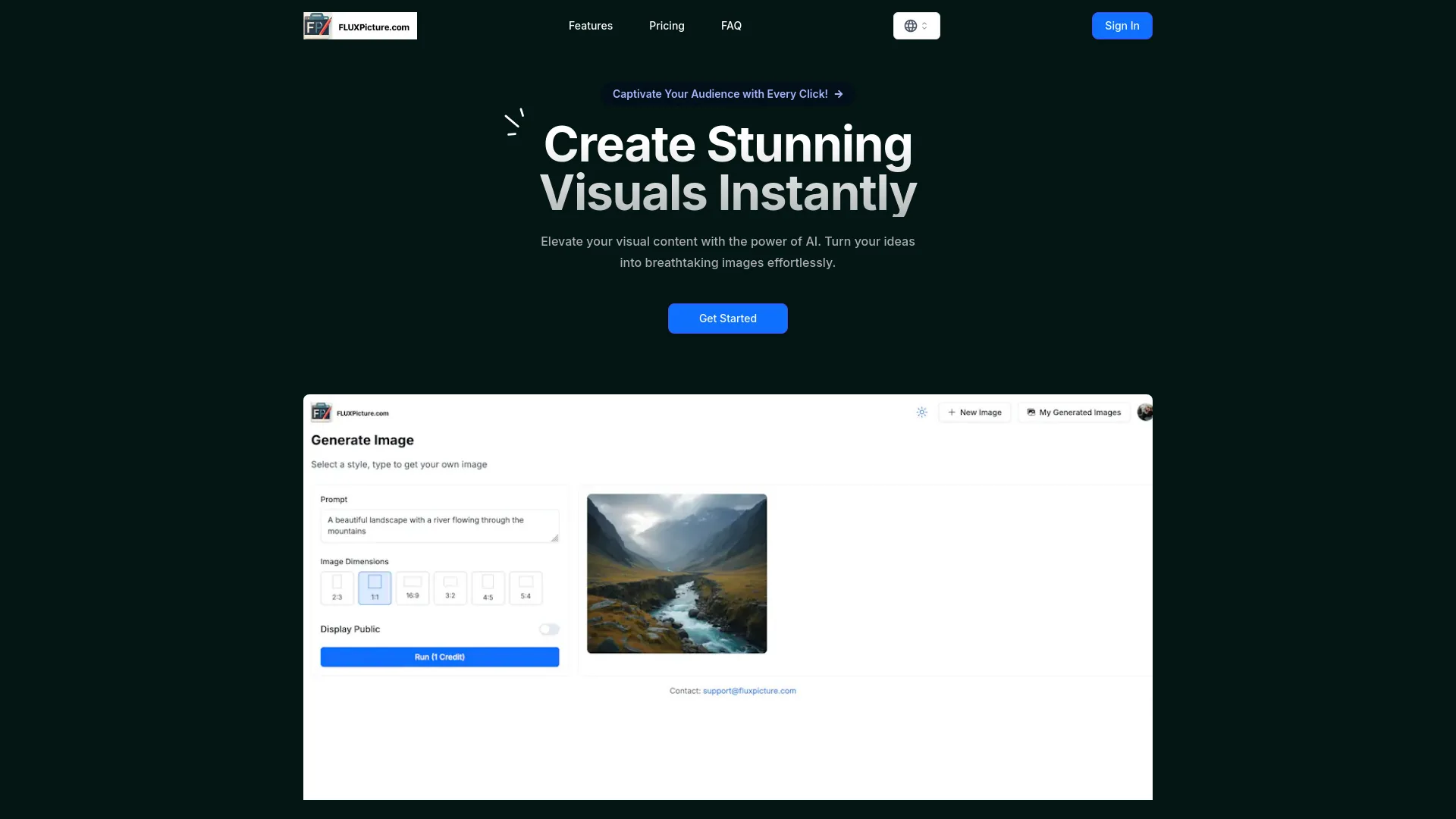 Flux AI screenshot