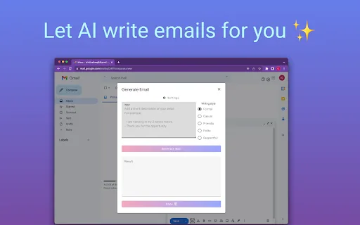 Letterbot AI screenshot