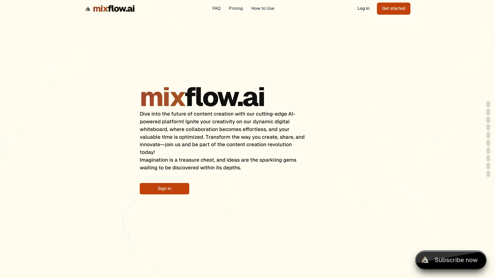MixFlow.AI screenshot