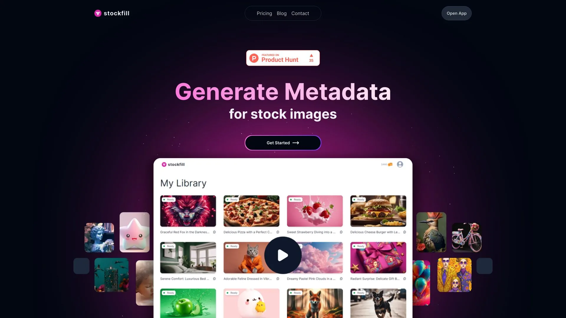 Stockfill screenshot