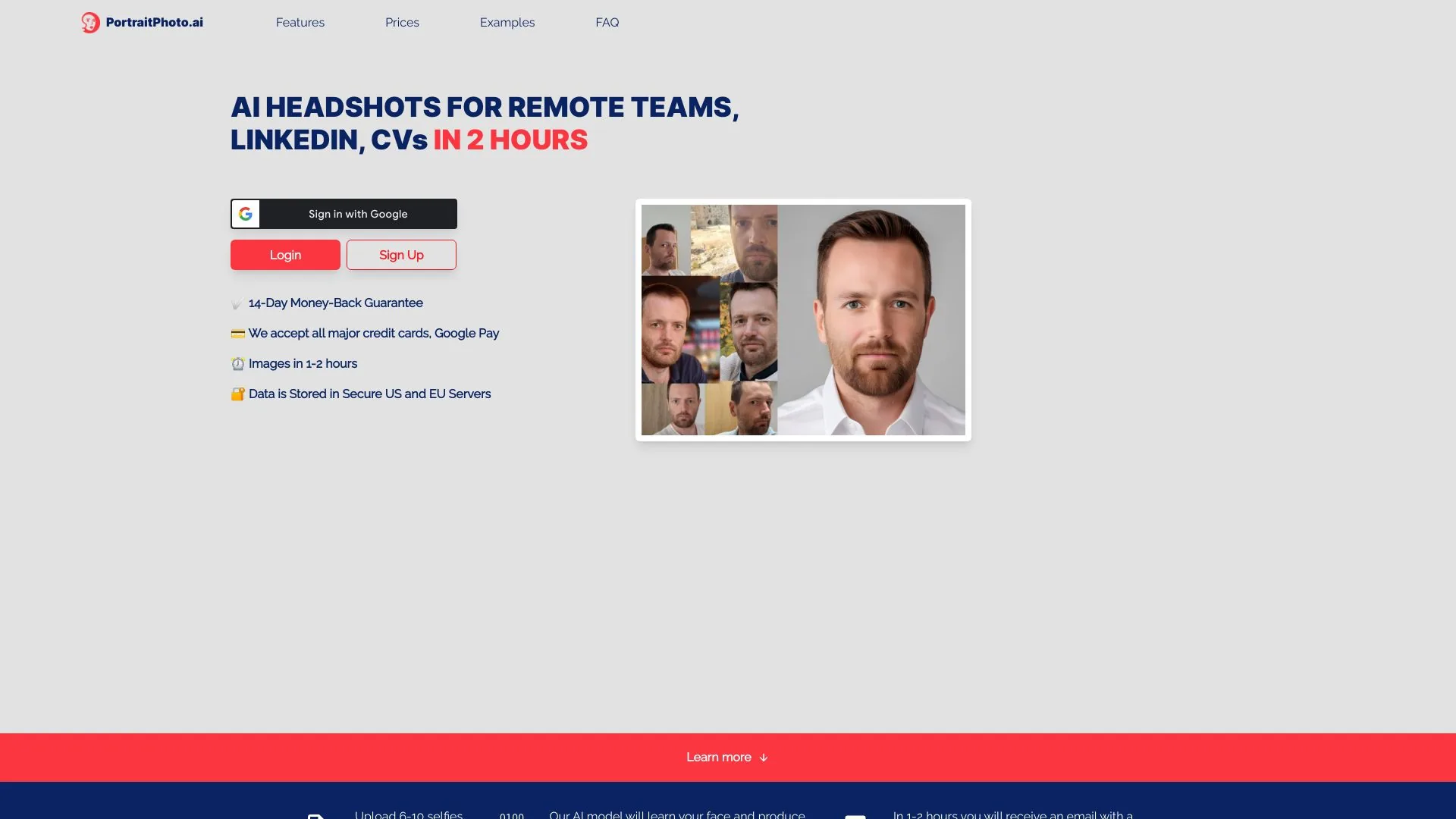 Portrait Conversion screenshot