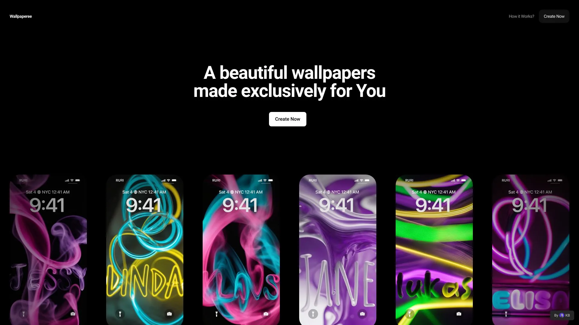 AI Wallpapers With Your Name screenshot