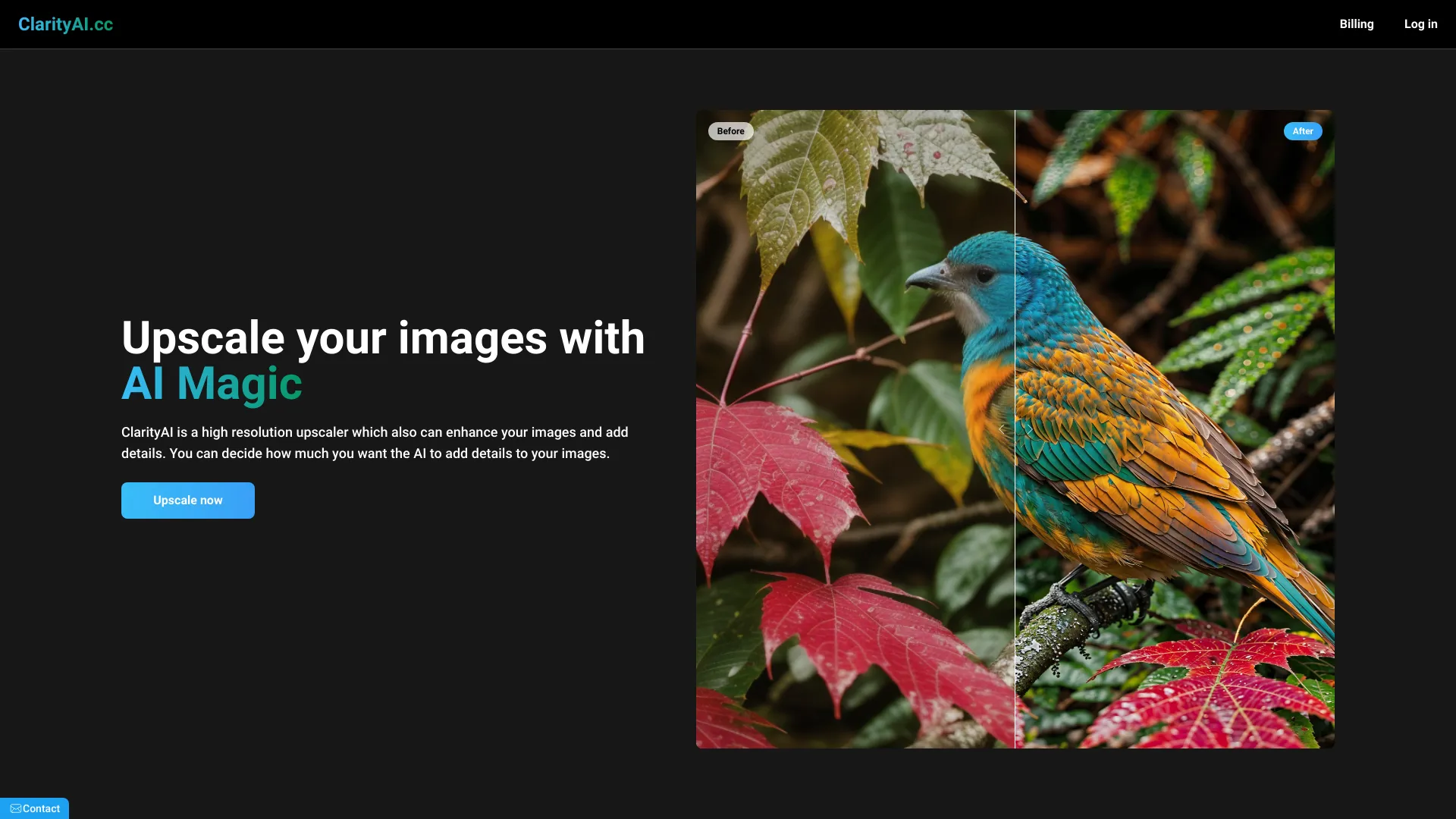 ClarityAI screenshot