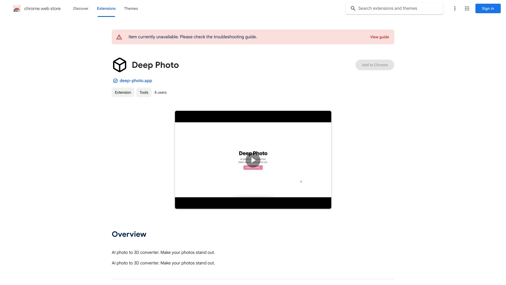 PhotoTo3DConverter screenshot